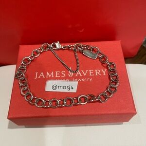 James Avery Forged Link Charm Bracelet